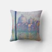 クロード・モネ - ヴェネツィアのグランド・カナル クッション (裏面)