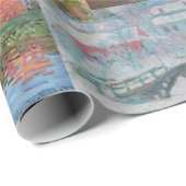 クロード・モネ - 傑作パッチワーク ラッピングペーパー (ロールコーナー)