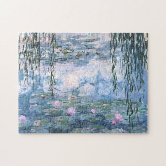 クロード・モネ 印象派の睡蓮の絵画 ジグソーパズル (横)