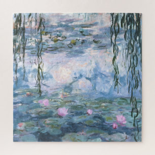 クロード・モネ 印象派の睡蓮の絵画 ジグソーパズル