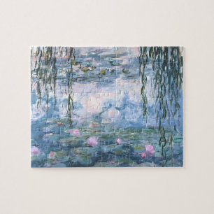 クロード・モネ 印象派 睡蓮の絵画 ジグソーパズル