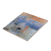 クロード・モネ『印象・日の出』 クラシック絵画 タイル (側面)