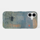クロード・モネ 印象・日の出 Soleil Levant iPhone 16ケース (裏面横)