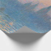クロード・モネ 国会議事堂のサンセット ラッピングペーパー (角)