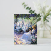 クロード・モネ – 女読性 ポストカード (スタンド正面)