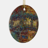 クロード・モネ|日本のな橋 セラミックオーナメント (右)