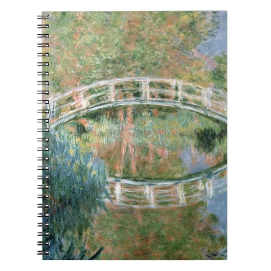 クロード・モネ|日本のな橋、Giverny ノートブック (正面)