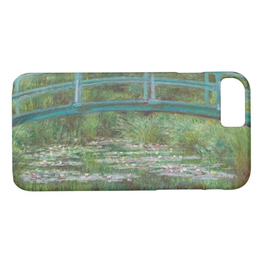 クロード・モネ|日本のな歩道橋1899年 Case-Mate iPhoneケース (裏面(横))