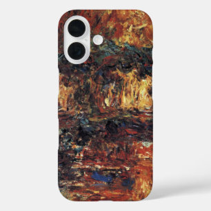 クロード・モネ「日本の橋」ヴィンテージ ファインアート iPhone 16ケース