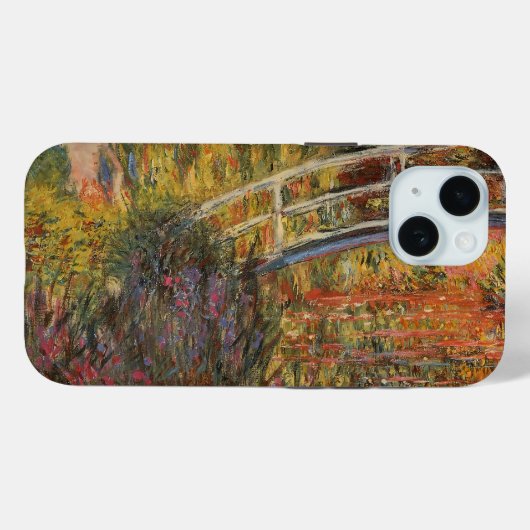 クロード・モネ 日本風橋 ジヴェニー アート Case-Mate iPhoneケース (裏面 (横))