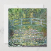 クロード・モネ 日本風橋 睡蓮 アート (正面)