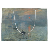 クロード・モネ 朝日を描く《印象・日出》 ラージペーパーバッグ (裏面)