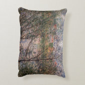 クロード・モネ – 枝を通して春 アクセントクッション (裏面(縦))