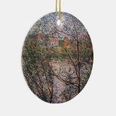クロード・モネ – 枝を通して春 セラミックオーナメント (右)