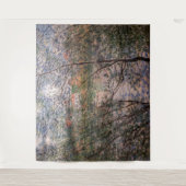 クロード・モネ – 枝を通して春 タペストリー (正面)