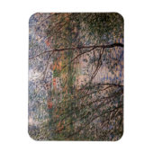 クロード・モネ – 枝を通して春 マグネット (縦)