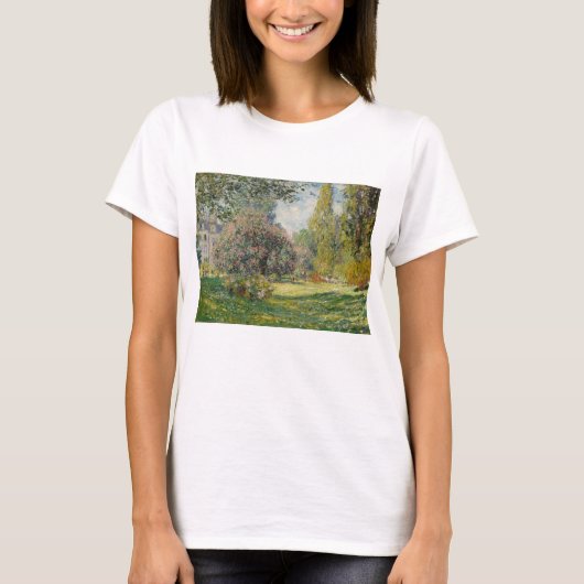 クロード·モネ|横:ザパークモンソー Tシャツ (正面)