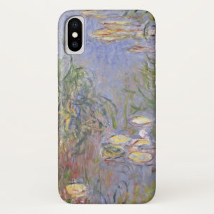 クロード・モネ 水ユリ、草の集り iPhone X ケース
