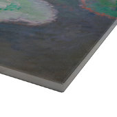 クロード・モネ – 水彩，夕べ効果 カッティングボード (角)