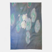 クロード・モネ – 水彩,夕べ効果 キッチンタオル (縦)