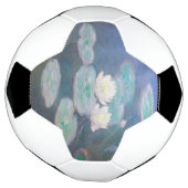 クロード・モネ – 水彩，夕べ効果 サッカーボール (回転)