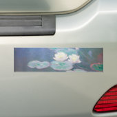 クロード・モネ – 水彩，夕べ効果 バンパーステッカー (車上)