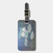 クロード・モネ – 水彩，夕べ効果 ラゲッジタグ (正面縦)