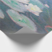 クロード・モネ – 水彩，夕べ効果 ラッピングペーパー (角)