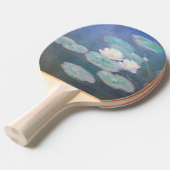クロード・モネ – 水彩，夕べ効果 卓球ラケット (正面アングル)