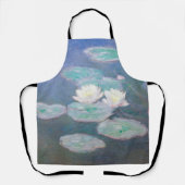 クロード・モネ - 水生植物、夕方の効果 エプロン (正面)