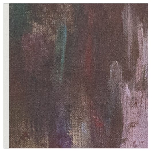 クロード・モネ – 水百合池，ピンク調和 ファブリック (クローズアップ)