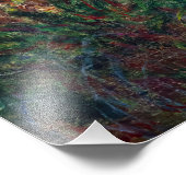 クロード・モネ – 水百合池，ピンク調和 フォトプリント            (角)