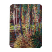 クロード・モネ – 水百合池，ピンク調和 マグネット (縦)