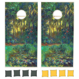 クロード・モネ – 池の角と《植物》スイレン