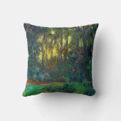 クロード・モネ – 池の角と《植物》スイレン クッション (裏面)