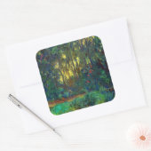 クロード・モネ – 池の角と《植物》スイレン スクエアシール (封筒)