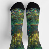 クロード・モネ – 池の角と《植物》スイレン ソックス (上部)