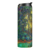 クロード・モネ – 池の角と《植物》スイレン タンブラー (回転左)