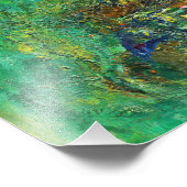 クロード・モネ – 池の角と《植物》スイレン フォトプリント (角)