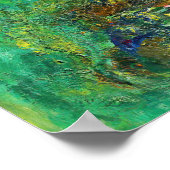 クロード・モネ – 池の角と《植物》スイレン ポスター (角)