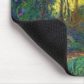 クロード・モネ – 池の角と《植物》スイレン マウスパッド (コーナー)