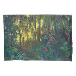 クロード・モネ – 池の角と《植物》スイレン 枕カバー