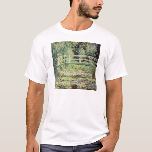 クロード・モネ|白人のNenuphars 1899年 Tシャツ (正面)
