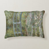 クロード・モネ　睡蓮の池（日本風の橋） アクセントクッション (正面)