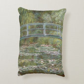 クロード・モネ　睡蓮の池（日本風の橋） アクセントクッション (裏面(縦))