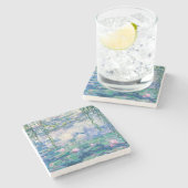 クロード・モネ – 睡蓮 ストーンコースター (横)