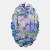 クロード・モネ – 睡蓮/ニンフェアス1919 オーナメントカード (右)