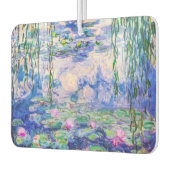 クロード・モネ – 睡蓮/ニンフェアス1919 カーエアーフレッシュナー (左)