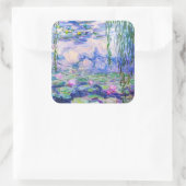 クロード・モネ – 睡蓮/ニンフェアス1919 スクエアシール (バッグ)