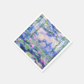 クロード・モネ – 睡蓮/ニンフェアス1919 スタンダードカクテルナプキン (角)